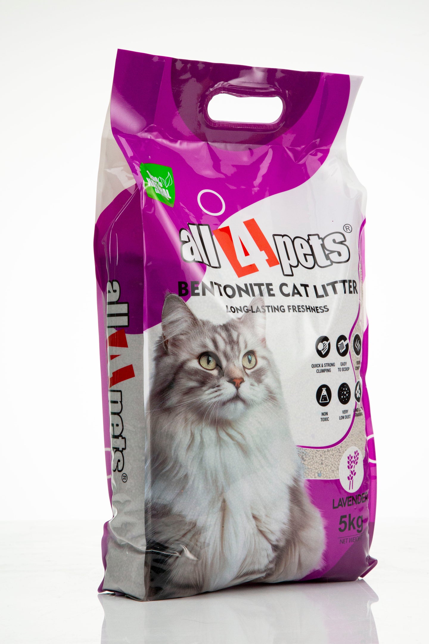 ALL4PETS BENTONITE CAT LITTER LONG-LASTING FRESHNESS